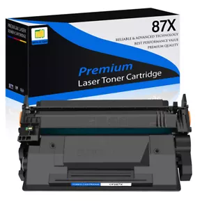 Cartouche de toner noir CF287X 87X haut rendement 1 pièce pour HP Pro M501 M501dn M501n - Photo 1 sur 12