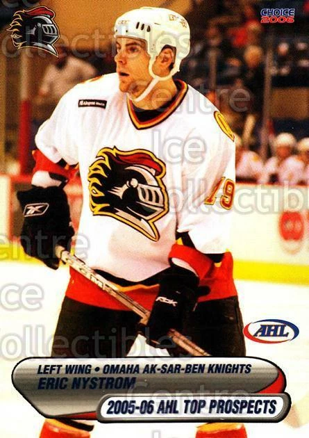 2005-06 AHL Top Prospects #26 Eric Nystrom - Image 1 of 1