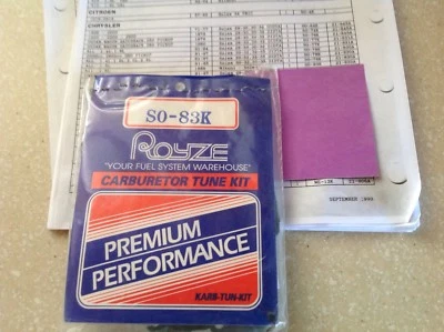 Royze SO-83K Carburetor Tune Kit fits Chrysler 1986 Mitsubishi, Hyundai 87-89 - Image 1 of 2