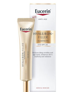 Eucerin Hyaluron-Filler + Elasticity SPF 20 eye cream 15 ml Anti-aging eye cream
