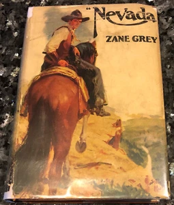 NEVADA / ZANE GREY, Grosset 1st edition, 1928, Scarce transition ed., GOOD+ - Picture 1 of 9