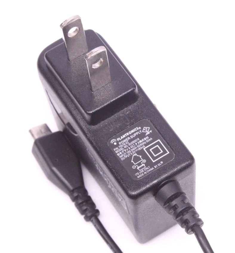 Plantronics SU050018 Bluetooth Headset Charger 5.0V 180mA Adapter Power Supply - Image 1 of 1