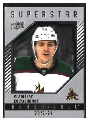 2022-23 Upper Deck #HR88 Vladislav Kolyachonok Honor Roll - Image 1 of 2