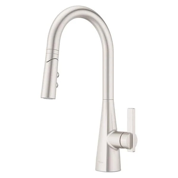 Pfister Exemplar F-529-7EPGS Pull Down Sprayer Kitchen Faucet Stainless Steel