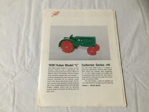 Joseph L. Ertl Collector Series NO. 16 Sales Brochure - Picture 1 of 7
