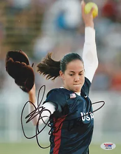 CAT OSTERMAN SIGNED AUTO'D 8X10 PHOTO PSA/DNA COA TEXAS LONGHORNS USA SOFTBALL - Picture 1 of 1