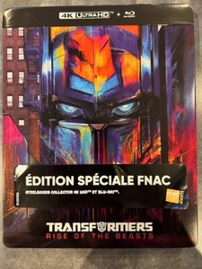 TRANSFORMERS RISE OF THE BEASTS - Film in 4K ULTRA HD + BLU-RAY STEELBOOK FNAC - Bild 1 von 2