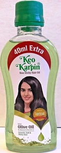 Keo Karpin Hair Oil 240 ml with Olive & Vitamin E & Wheat germ Oil - Bild 1 von 2