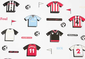 5M CALCIO ADESIVO RETRO PLASTICA FABLON AUTOADESIVO PELLICOLA VINILE PVC CARTA DA PARATI UK - Foto 1 di 4