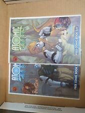 RED 5th Atomic Robo Drone Free Comic Book Day 2009 FCBD two issue set