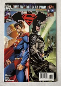 Issue 70 DC Comics OUR WORLDS AT WAR AFTERMATH Casualties of War Superman Batman - Imagen 1 de 3