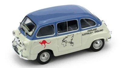 MODELLINO AUTO STATICO BRUMM FIAT 600D MULTIPLA OVERLAND 1969 MODELLISMO 1:43 - Immagine 1 di 4