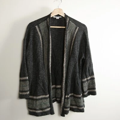 Mujer XS O’Neill Manga Larga Frente Abierto Diseño Abstracto Acanalado Caridgan Foto 1 de 3