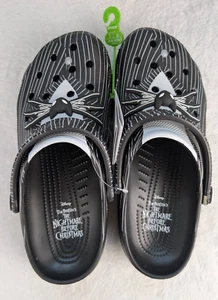 Zoccoli scheletro Crocs Nightmare Before Christmas Jack M11 W13 nuovi con etichette - Foto 1 di 7