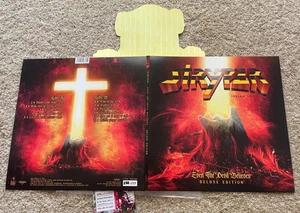 Stryper Even The Devil Believes Deluxe Edition YELLOW VINYL 298/777 Pop Up GFC - Picture 1 of 4