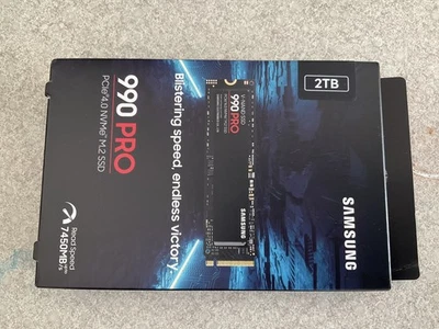 Samsung 990 PRO 2TB M.2 NVMe Internal SSD - Black (MZ-V9P4T0B/AM) - Image 1 of 4