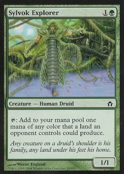 Sylvok Explorer - Medium Play MTG Fifth Dawn - Image 1 of 1