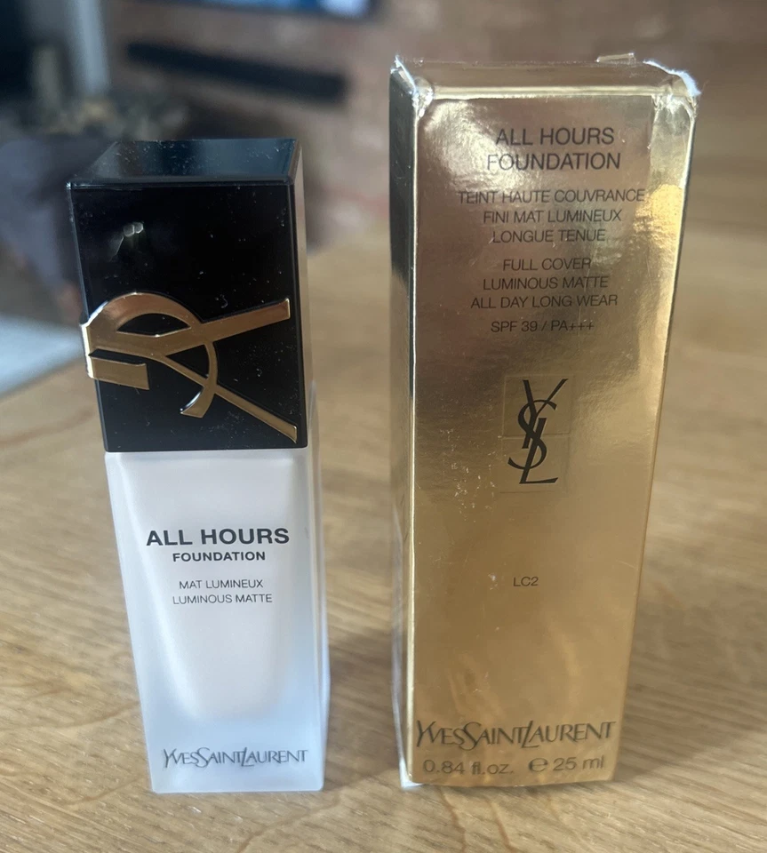 Yves Saint Laurent All Hours Foundation Shade LC2 YSL - Image 1 of 1