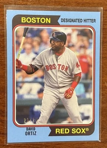 Topps Archives 1974 Topps David Ortiz #164 Powder Blue/25 Red Sox 2020 - Imagen 1 de 2