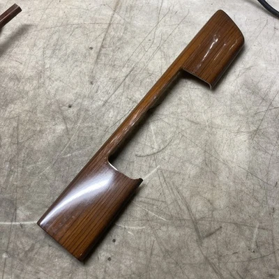 Mercedes W126 420SEL седан задняя правая сторона внутренняя дверь молдинг отделка дерево LWB - Изображение 1 из 4