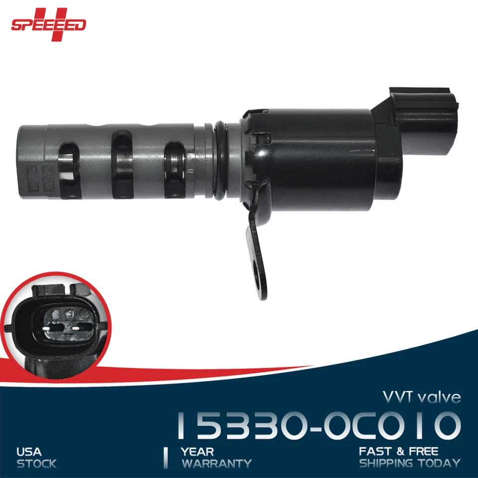 15330-0C010 VVT Variable Valve Timing Solenoid for Toyota 4Runner Tacoma L4 2.7L - Image 1 of 4