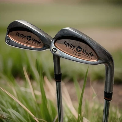 RH TaylorMade LCG 3 & 4 Iron Regular Flex 80g Steel Shafts OG Grips UPC418 - Image 1 of 4