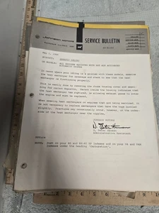 lote de 100+, fuerabordas Johnson, boletines de servicio, 1960-1978 - Imagen 1 de 8