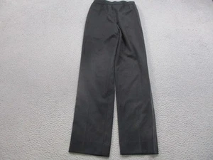 Helmut Lang Pants Womens 0 Black Framis Pull On Wool Stretch Straight Leg Casual - Picture 1 of 14