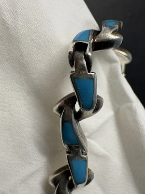 Echt Silber 925 Armband Türkis 925 Silber - Bild 1 von 4