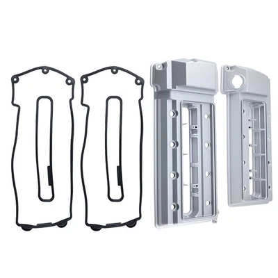 Aluminum Valve Cover Set for BMW 540i E39 740iL 4.4L V8 1998-2003 11121703172 - Image 1 of 4