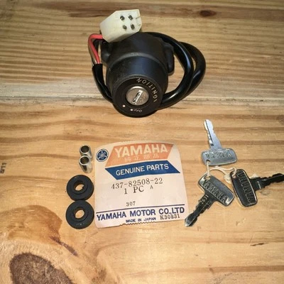 INTERRUPTOR DE ENCENDIDO CON LLAVES YAMAHA DT 100 1974-76 NUEVO 437-82508-22-00 Foto 1 de 4