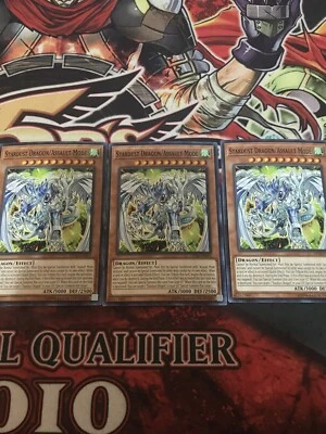 yugioh- 3x Stardust Dragon/ Assault Mode OTS Pack 10 Common NM - Image 1 of 3