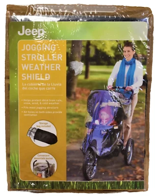 Jogging Stroller Weather Shield J Is For Jeep - Image 1 of 3