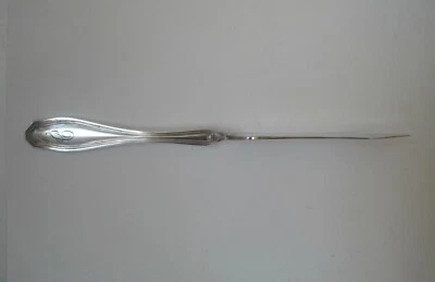 Wm Rogers & Son AA "Clinton" Master Butter Server 7.5" Silver Plate Mono C 1919  - Image 1 of 4