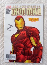 JAN. 2004 THE INVINCIBLE IRON MAN MARVEL COMIC #74 SIGNED BY ROBERT DOWNEY, JR.