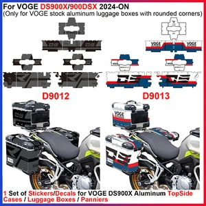 Für Voge DS900X/900DSX Top & Side Cases/Gepäckträgertaschen ab 2024, Grafik Aufkleber Sticker - Bild 1 von 9