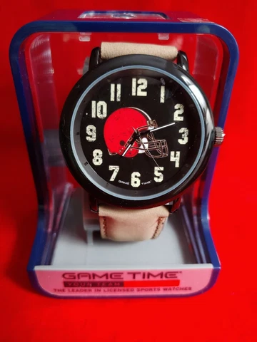 Game Time Cleveland Browns Large Face Throwback Watch Cover