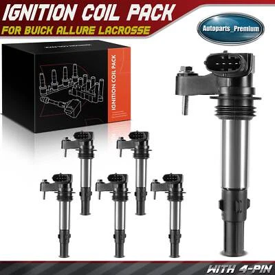 6x Ignition Coil for Chevy Traverse GMC Acadia 2009 Buick Enclave Cadillac CTS - Image 1 of 4