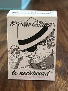 Jason Anarchy Card Game Le Neckbeard Deluxe Ed Box - Picture 1 of 2