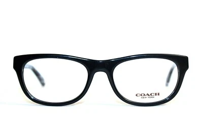 NUEVAS GAFAS COACH HC6081 5348 CRISTAL NEGRO MOSAICO AUTÉNTICAS RX 53-18-135 MM Foto 1 de 4