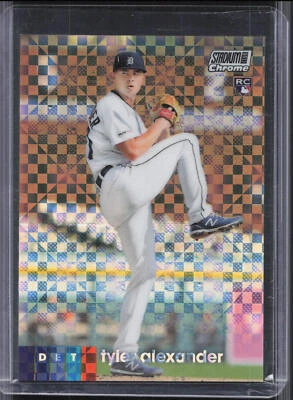 2020 Stadium Club Chrome #334 Tyler Alexander X-Fractor - Image 1 of 2