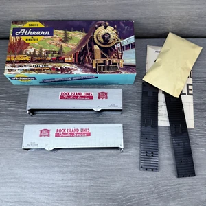 HO Scale Athearn 5168 Van 40' PiggyBack Trailers Kit Rock Island 19-8004 - Picture 1 of 12