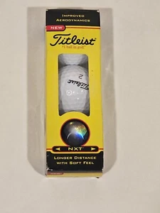 Titleist Golf Balls High Performance NXT Tour Dual Core Design One Sleeve 3 Pack - Picture 1 of 3