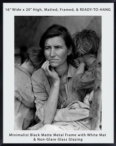 Migrantin Mutter Dorothea Lange, Dorothea Lange Migrantin Mutter Bildende Kunst Druck - Bild 1 von 6
