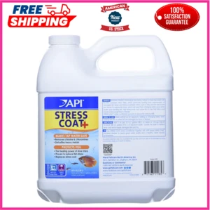 API STRESS COAT Aquarium Water Conditioner 64-Ounce Bottle - Picture 1 of 7