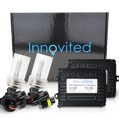 Innovited 55W Canbus HID Conversion kit H4 H7 H11 H13 9003 9005 9006 9007 6000K - Image 1 of 4