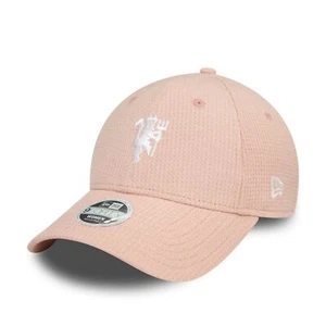 Gorra New Era para mujer Jersey Stitch 9Forty ~ Manchester United rosa - Imagen 1 de 5