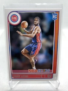 Isaiah Livers 2021-22 NBA Hoops Rookie Card #208 Detroit Pistons Rookie - Picture 1 of 2