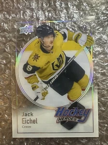2023-24 Upper Deck Extended Series Clear Cut Hockey Heroes Jack Eichel #HH-13 - Picture 1 of 2