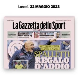 La gazzetta dello Sport Lunedì 22 Maggio 2023 - Imagen 1 de 2